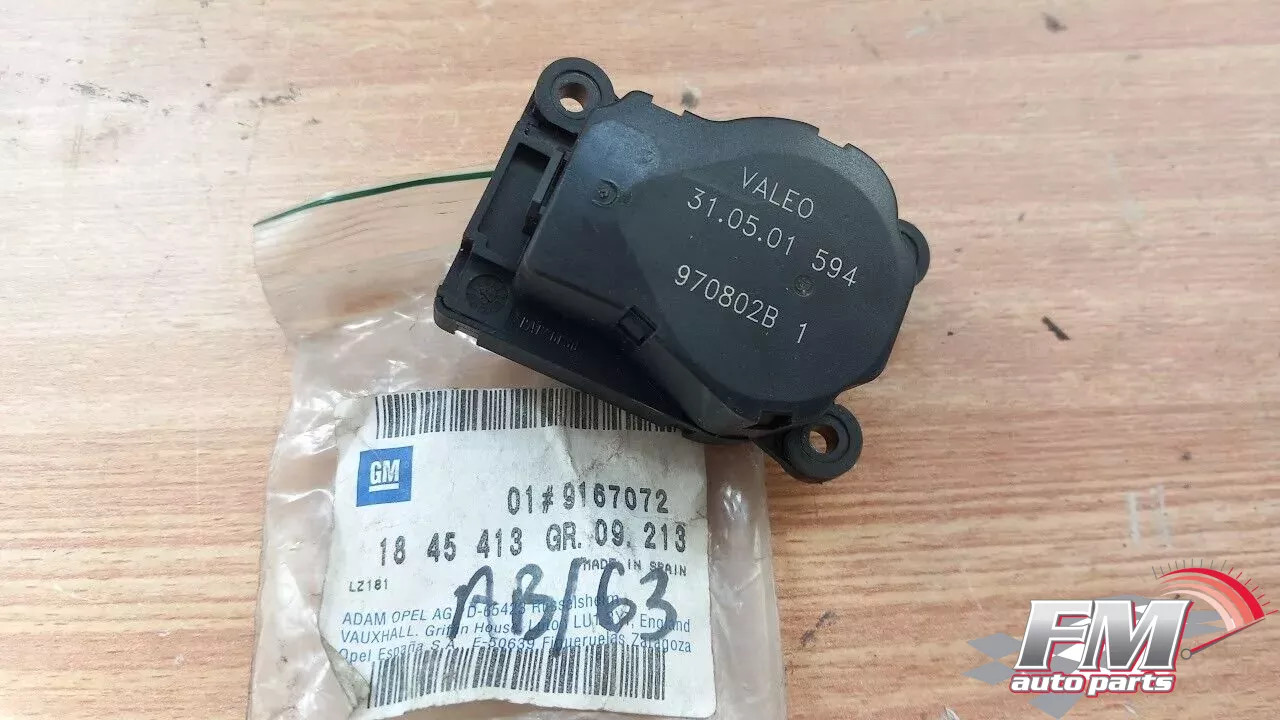 HVAC Vent Actuator Motor Servo fits Opel Vauxhall Corsa C 9167072 Genuine HVAC Vent Actuator Motor Servo fits Opel Vauxhall Corsa C 9167072 Genuine