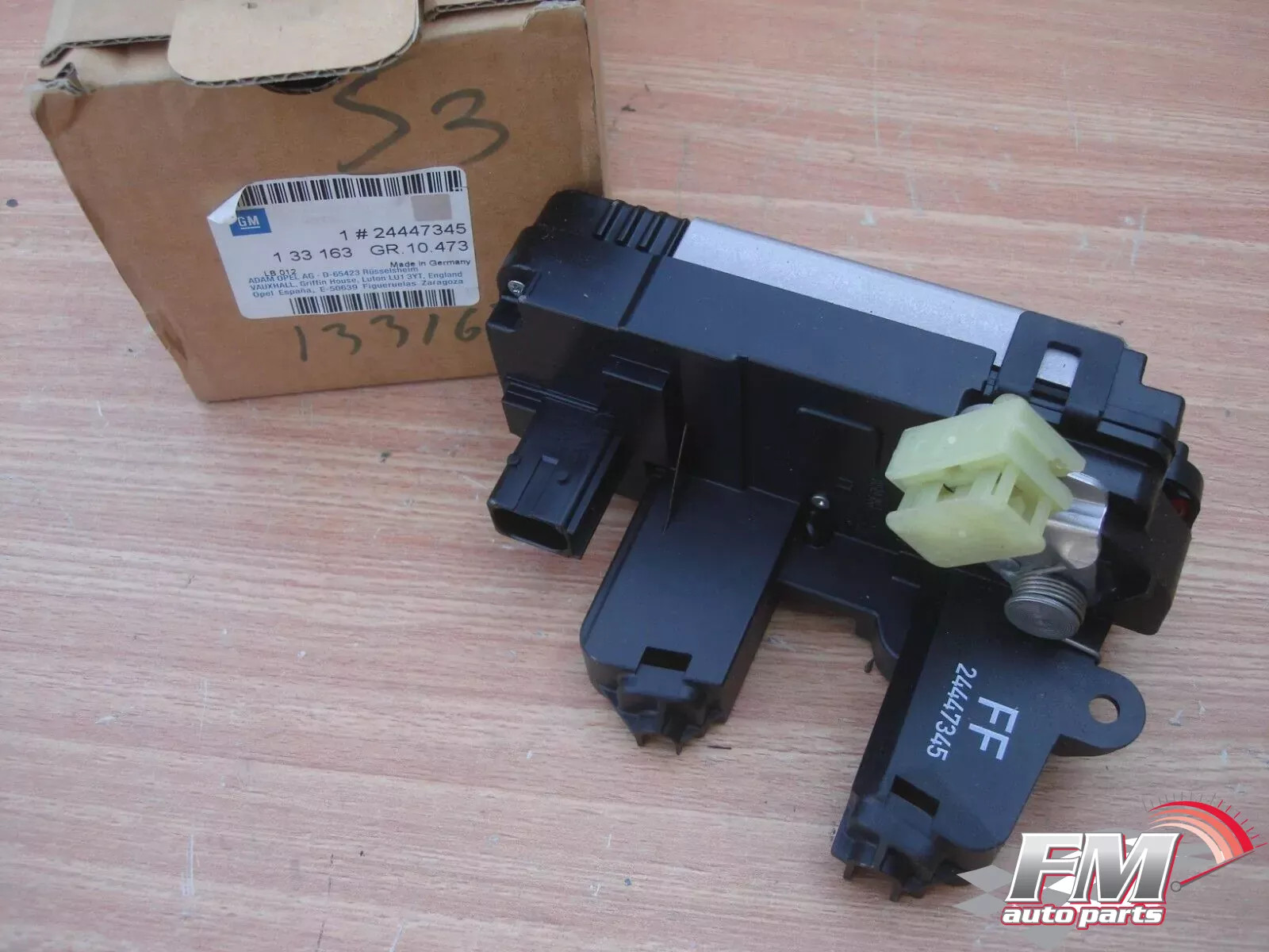 Door Lock Rear Left fits Opel Vauxhall Vectra C Signum 24447345 Genuine Door Lock Rear Left fits Opel Vauxhall Vectra C Signum 24447345 Genuine
