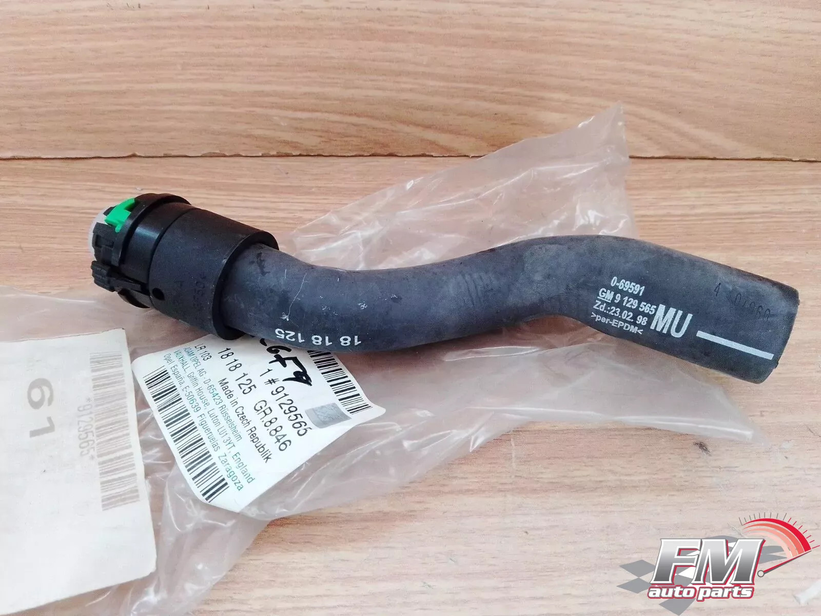 Heater Hose Inlet fits Opel Vauxhall Omega B Diesel 9129565 Genuine Heater Hose Inlet fits Opel Vauxhall Omega B Diesel 9129565 Genuine