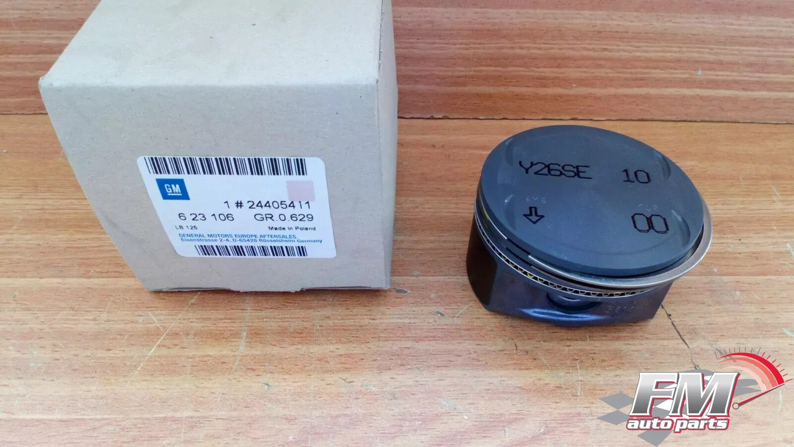 Piston STD fits Opel Vauxhall Vectra B Omega B Y26SE 24405411 Genuine Piston STD fits Opel Vauxhall Vectra B Omega B Y26SE 24405411 Genuine
