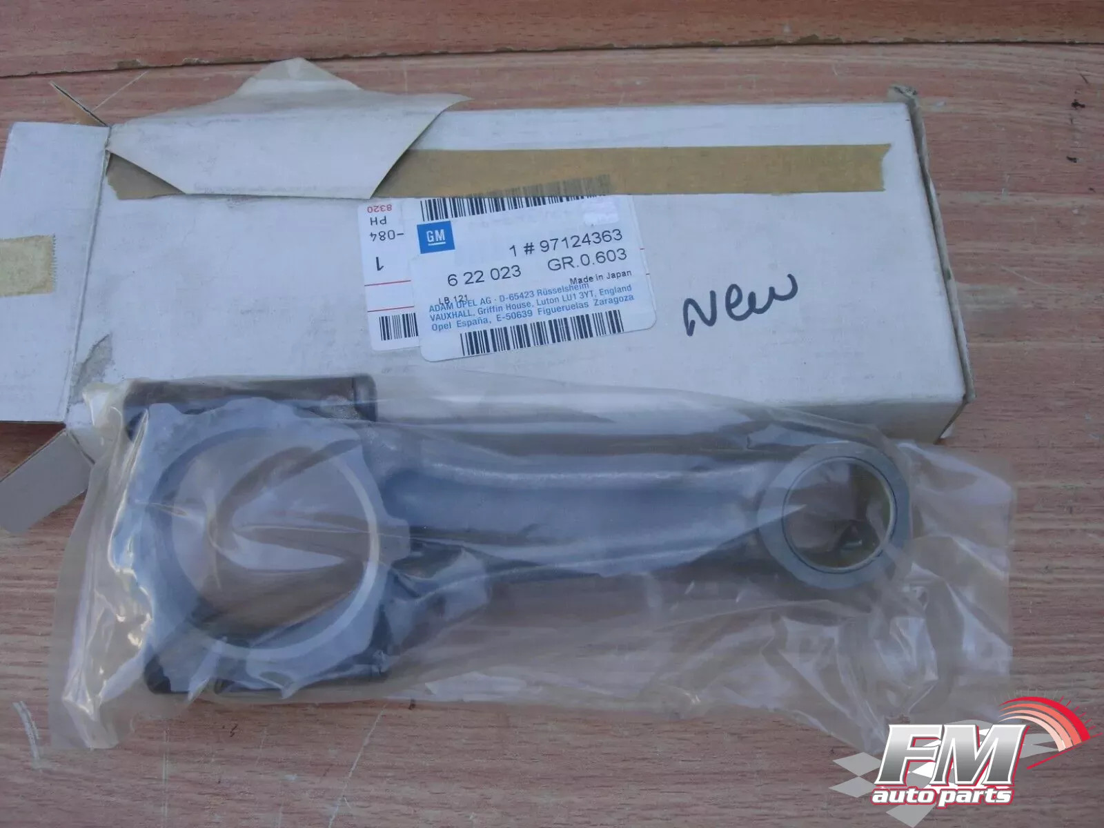 Connecting Rod Conrod fits Opel Vauxhall Isuzu 4EE1 4EC1 15TD X17TD Genuine 97124363 Connecting Rod Conrod fits Opel Vauxhall Isuzu 4EE1 4EC1 15TD X17TD Genuine 97124363