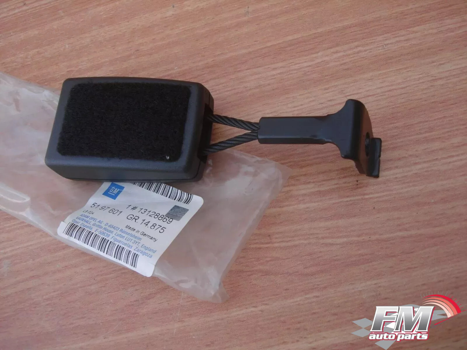 Seat Belt Buckle Lock Rear Right fits Opel Vauxhall Astra H 13128869 Genuine Seat Belt Buckle Lock Rear Right fits Opel Vauxhall Astra H 13128869 Genuine