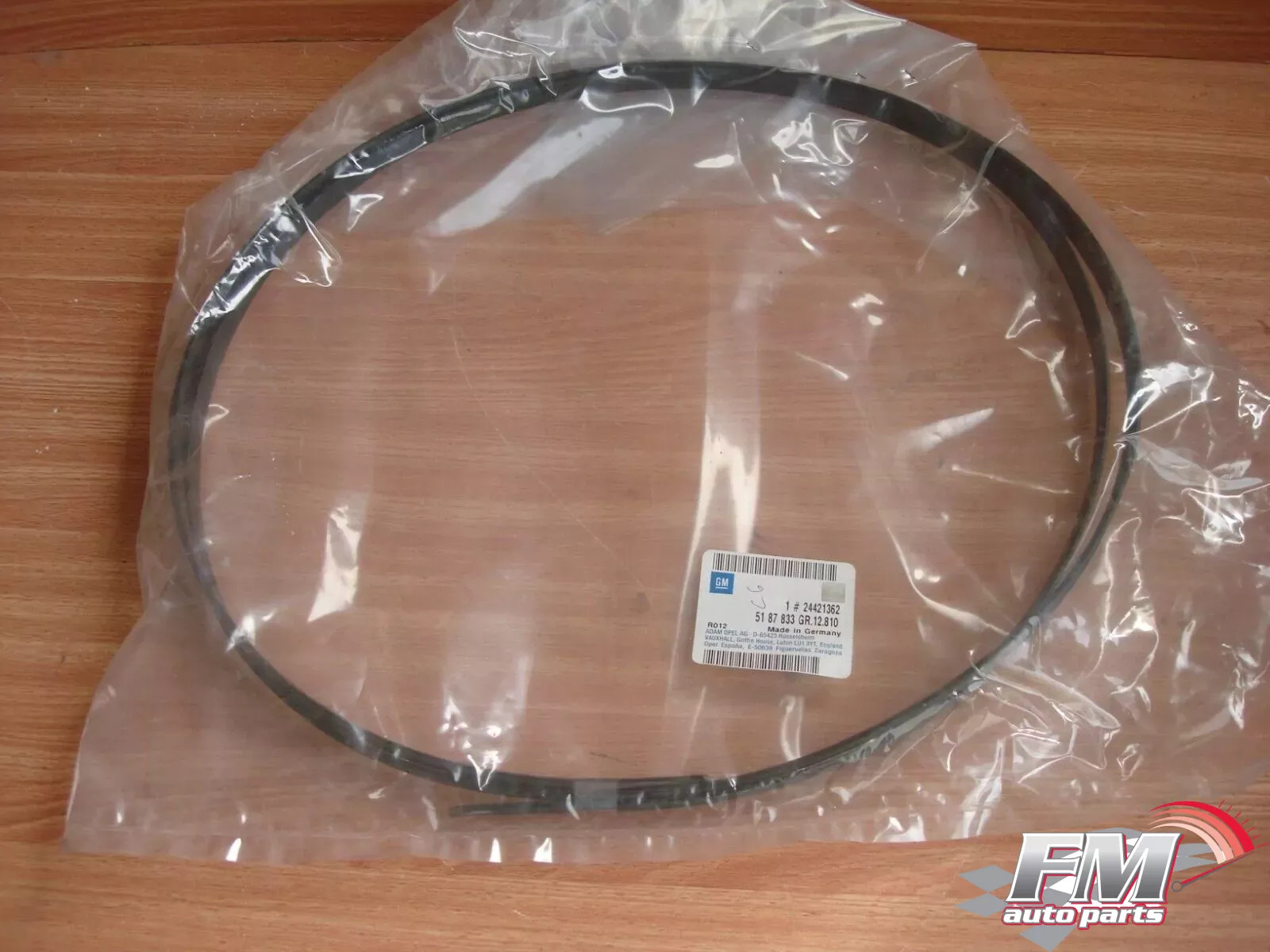 Roof Drip Moulding fits Opel Vauxhall Vectra C Saloon F69 24421362 Genuine Roof Drip Moulding fits Opel Vauxhall Vectra C Saloon F69 24421362 Genuine
