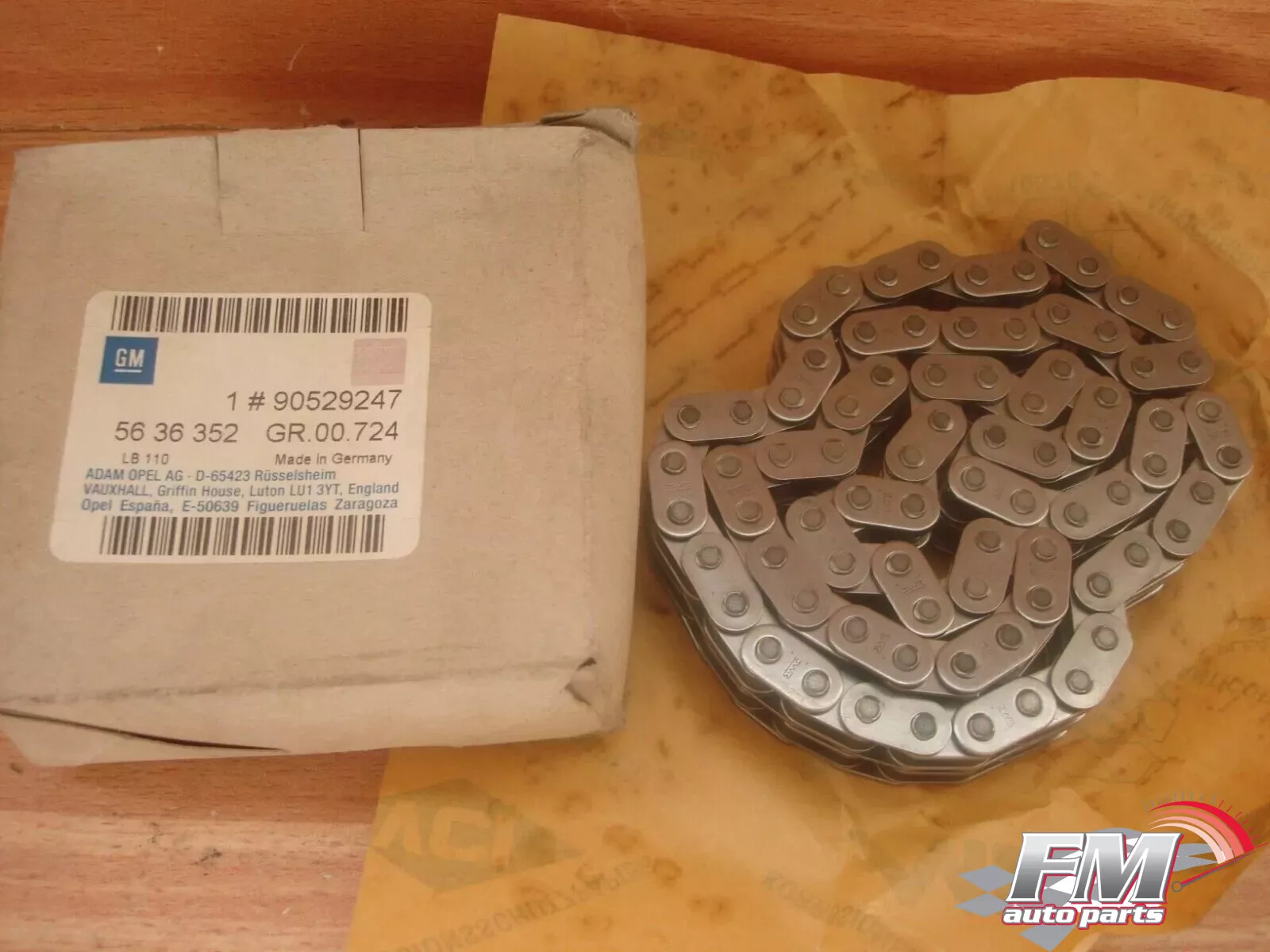 Timing Chain fits Opel Vauxhall X20DTL Y22DTR 90529247 Genuine Timing Chain fits Opel Vauxhall X20DTL Y22DTR 90529247 Genuine