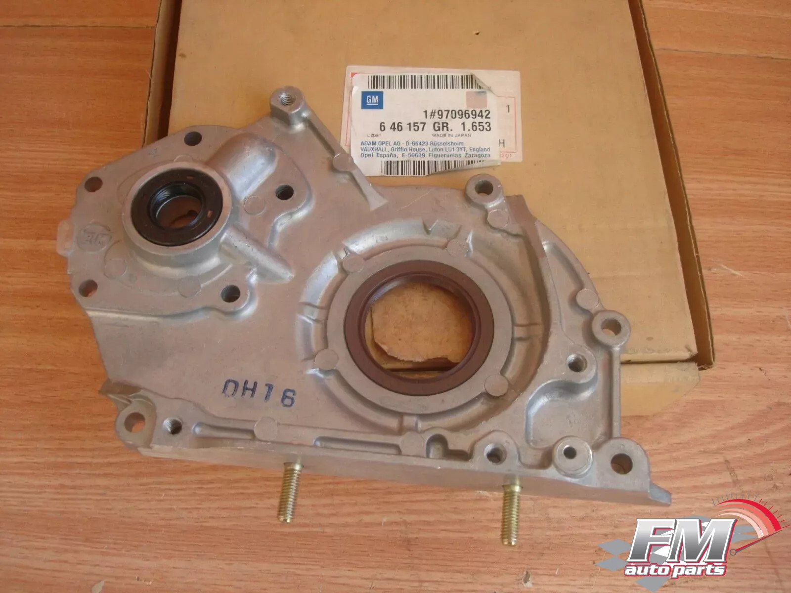 Oil Pump Housing fits Opel Kadett E Corsa B Vauxhall Astra 15TD 97096942 Genuine Oil Pump Housing fits Opel Kadett E Corsa B Vauxhall Astra 15TD 97096942 Genuine
