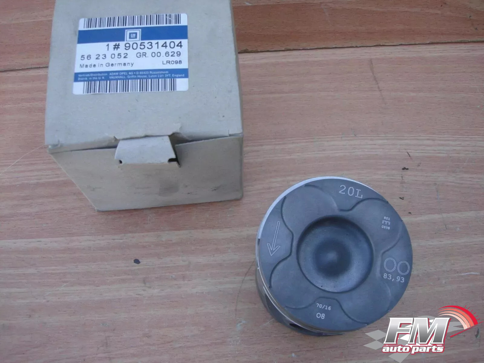 Piston fits Opel Vauxhall Vectra B Astra G Zafira A X20DTL STD Genuine 90531404 Piston fits Opel Vauxhall Vectra B Astra G Zafira A X20DTL STD Genuine 90531404