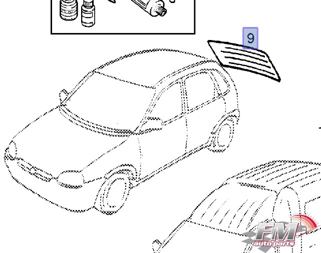 Windscreen Rear Heated Clear fits Opel Vauxhall Corsa B 90386757 Genuine Windscreen Rear Heated Clear fits Opel Vauxhall Corsa B 90386757 Genuine