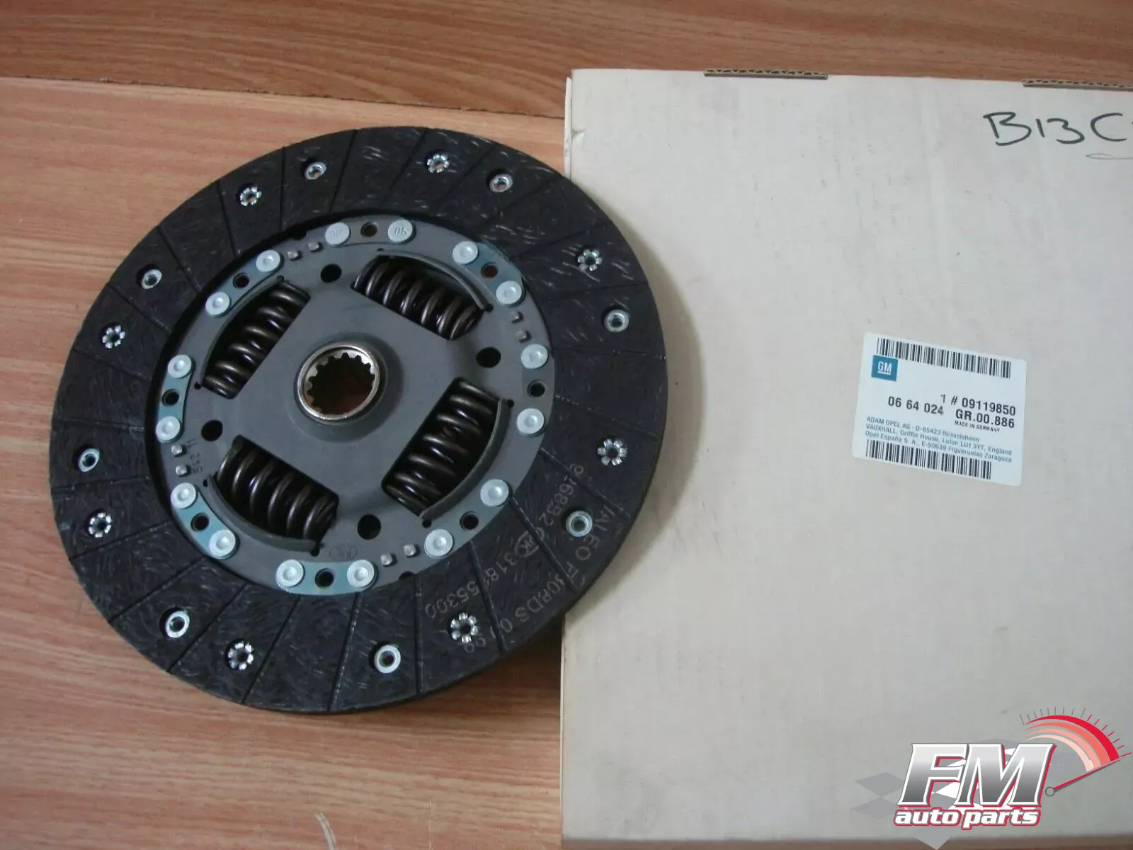Clutch Plate Disc fits Opel Vauxhall Vectra B Astra G Zafira A Diesel Genuine 9119850 Clutch Plate Disc fits Opel Vauxhall Vectra B Astra G Zafira A Diesel Genuine 9119850