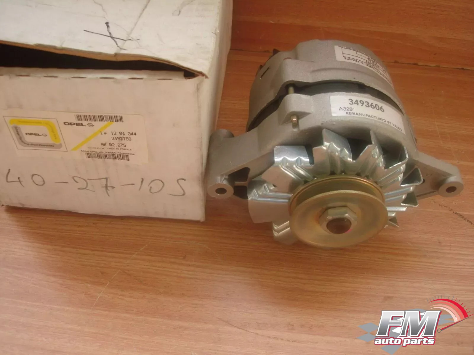 Alternator fits Opel Vauxhall 14NV C14NZ 12v 70Amp 3493756 Genuine Alternator fits Opel Vauxhall 14NV C14NZ 12v 70Amp 3493756 Genuine