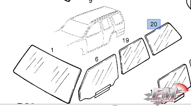 Window Rear Quarter Right Fixed fits Opel Kadett E 90186502 Genuine Window Rear Quarter Right Fixed fits Opel Kadett E 90186502 Genuine