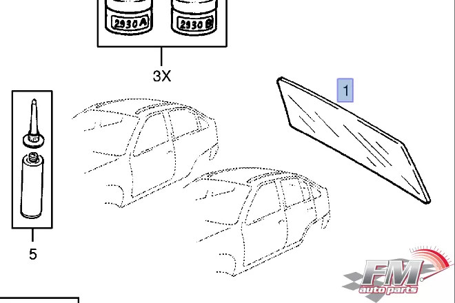 Windshield Rear Bronze Tinted fits Opel Kadett E GSi GTE 43 44 90186215 Genuine Windshield Rear Bronze Tinted fits Opel Kadett E GSi GTE 43 44 90186215 Genuine