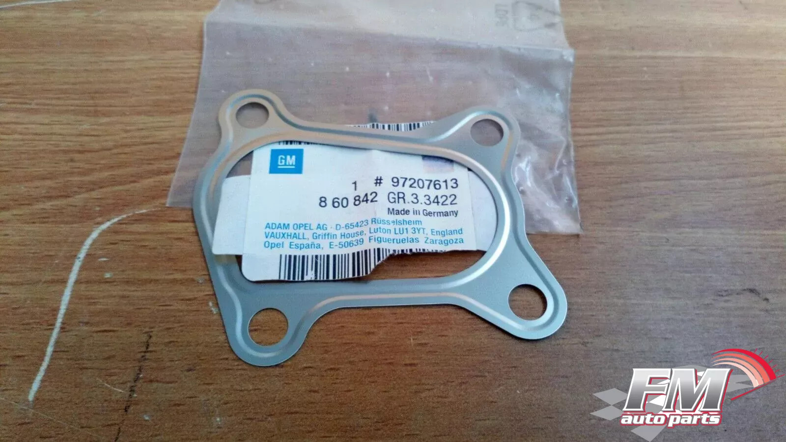 Gasket Turbo fits Opel Vauxhall Corsa C Astra G Meriva A Y17DT 97207613 Genuine Gasket Turbo fits Opel Vauxhall Corsa C Astra G Meriva A Y17DT 97207613 Genuine