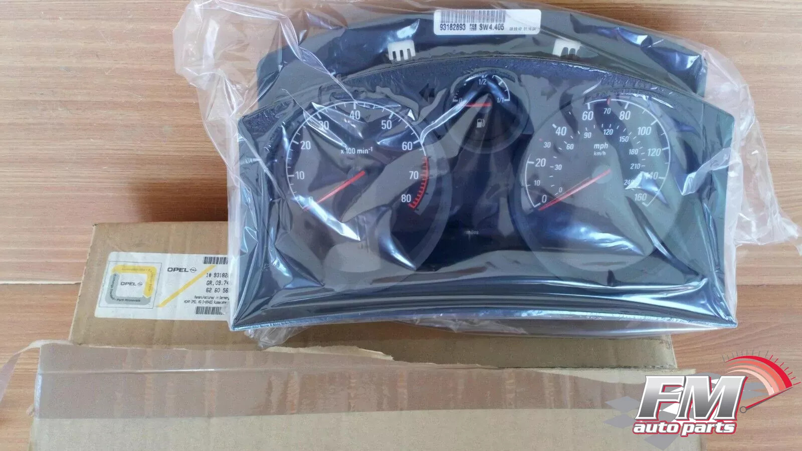 Instrument Cluster 160 MPH 8000 RPM fits Opel Vauxhall Astra H 93182893 Genuine Instrument Cluster 160 MPH 8000 RPM fits Opel Vauxhall Astra H 93182893 Genuine