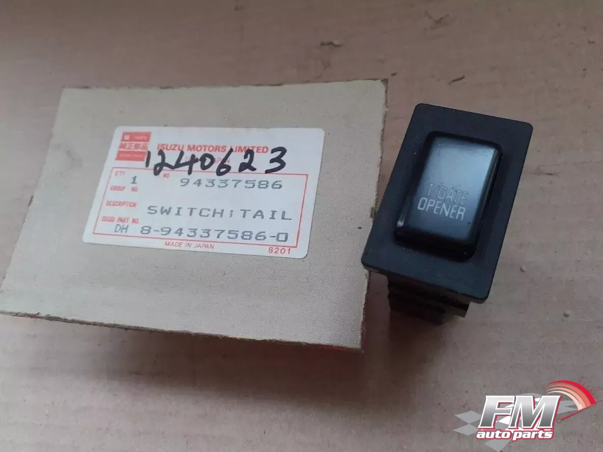 Switch Tail Gate Release fits Opel Vauxhall Frontera A Isuzu MU 94337586 Genuine Switch Tail Gate Release fits Opel Vauxhall Frontera A Isuzu MU 94337586 Genuine