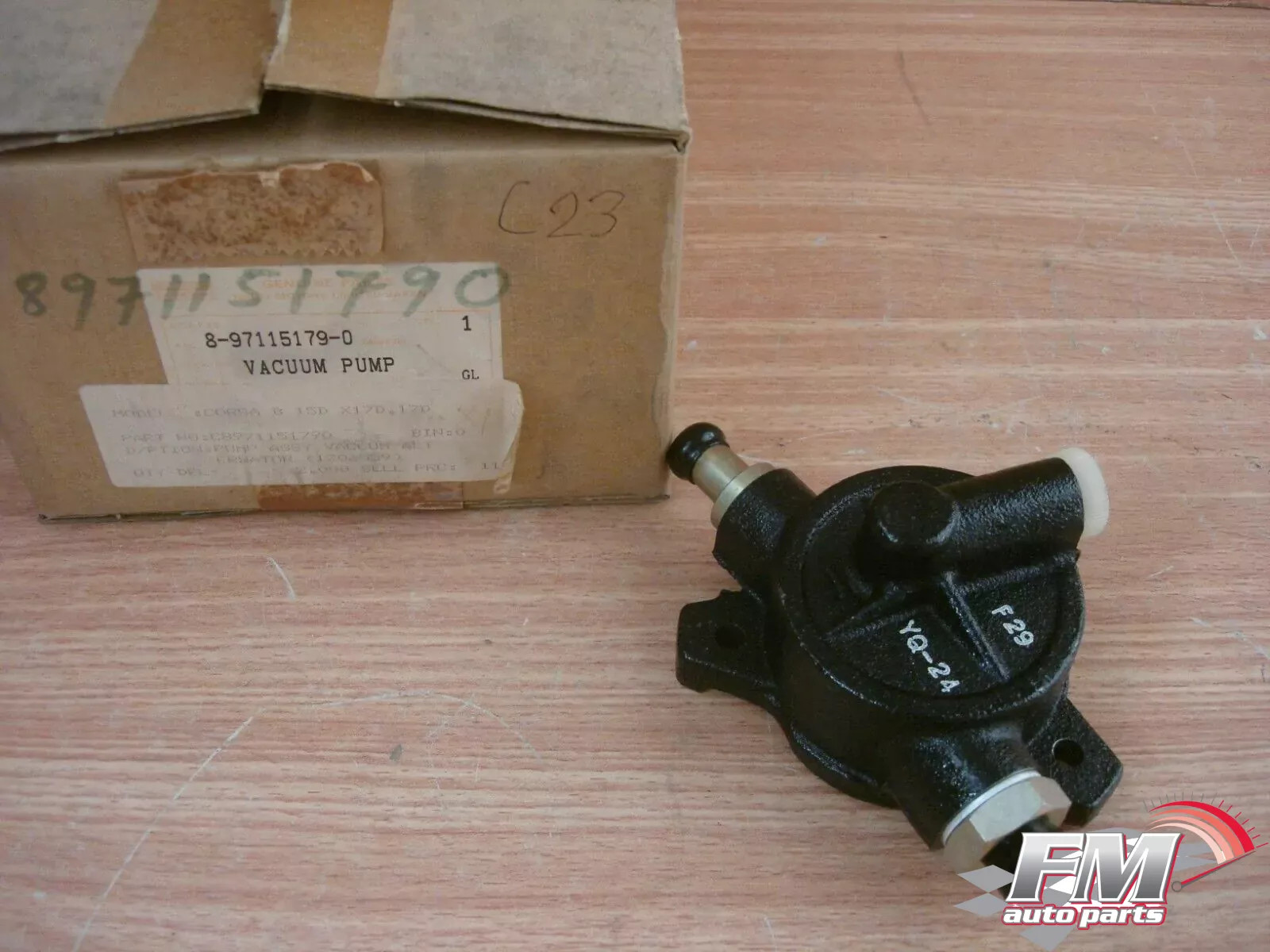 Brake Vacuum Pump fits Opel Vauxhall Corsa B Astra F Vectra A Diesel Genuine 8971151790 Brake Vacuum Pump fits Opel Vauxhall Corsa B Astra F Vectra A Diesel Genuine 8971151790