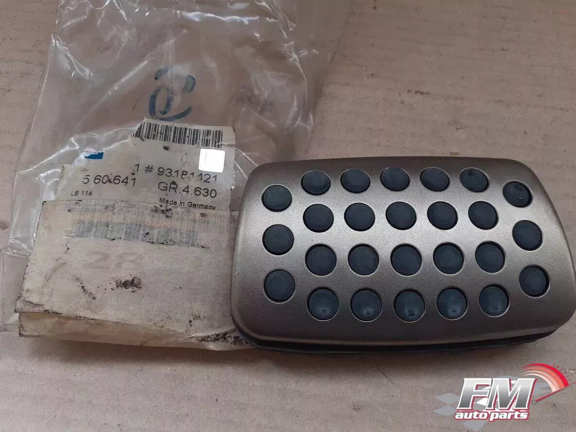 Brake Pedal Pad Aluminium fits Opel Vauxhall Astra H 93183934 Genuine 93181421 Brake Pedal Pad Aluminium fits Opel Vauxhall Astra H 93183934 Genuine 93181421