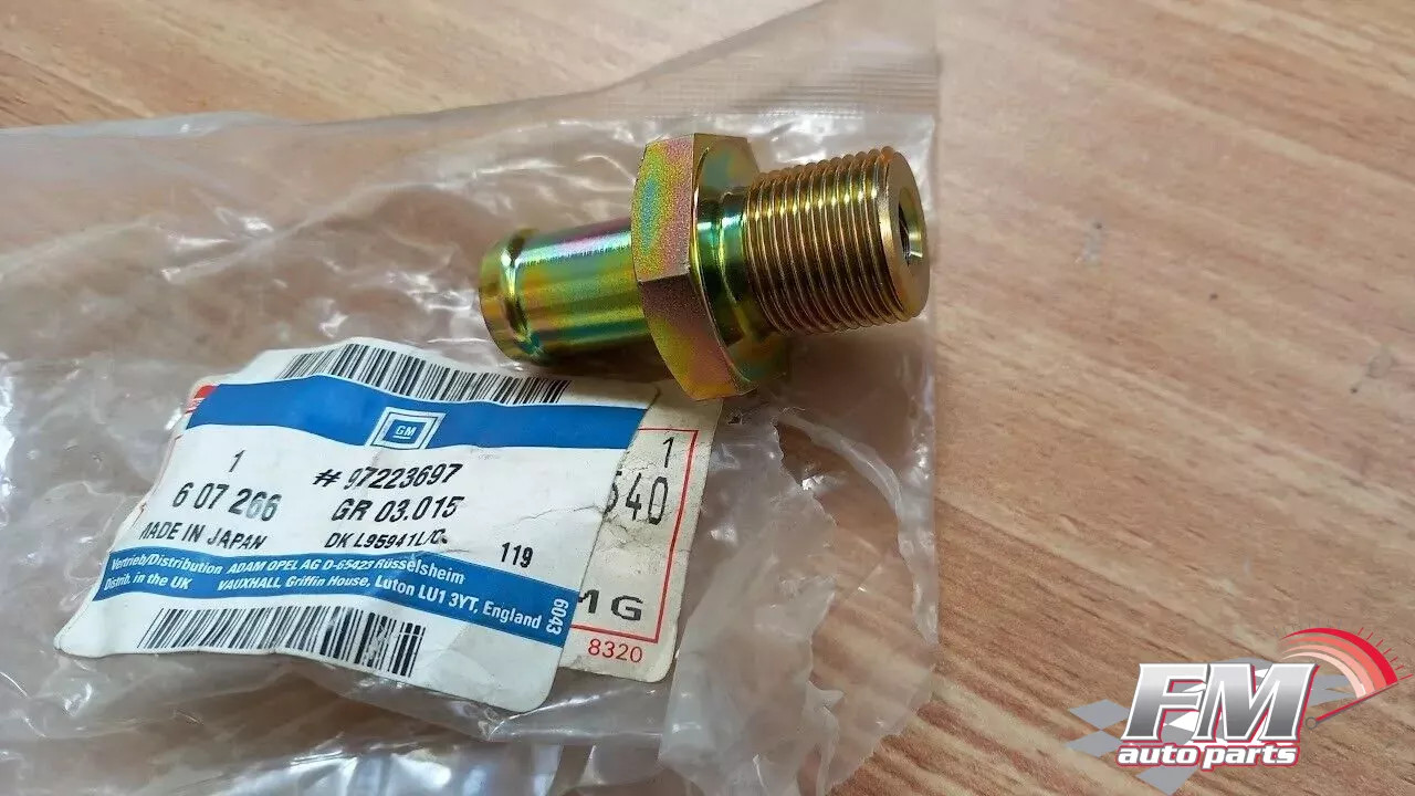 Engine Oil Cooler Connector fits Opel Vauxhall Astra G Corsa C 97223697 Genuine Engine Oil Cooler Connector fits Opel Vauxhall Astra G Corsa C 97223697 Genuine