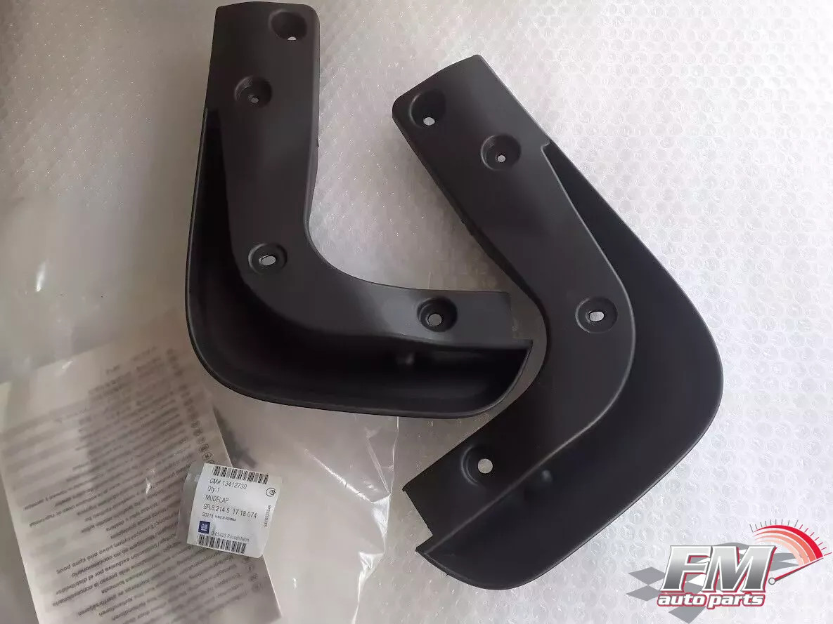 Mud Flaps Set Front fits Opel Vauxhall Astra J 13412730 Genuine Mud Flaps Set Front fits Opel Vauxhall Astra J 13412730 Genuine