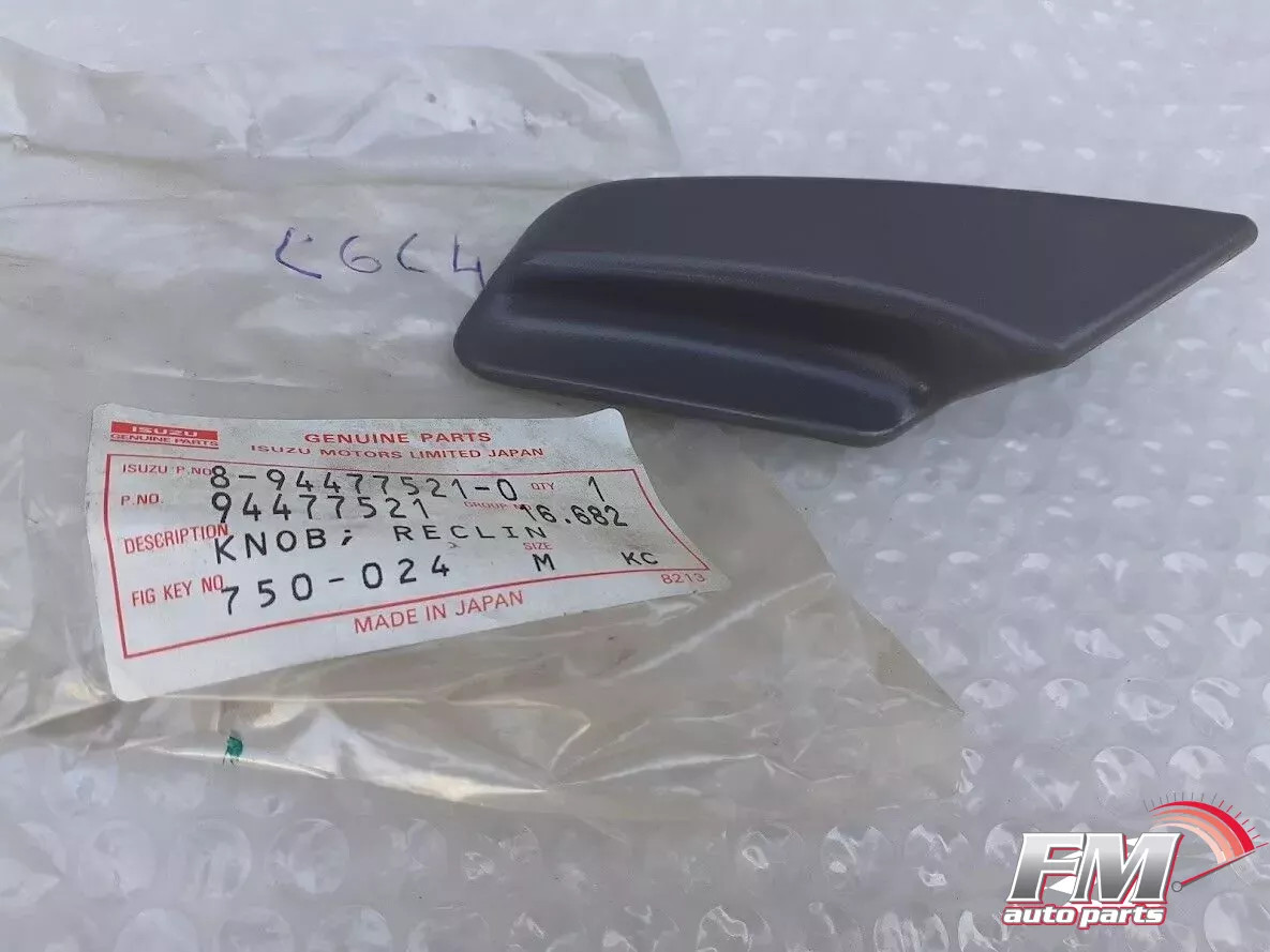 Left Seat Knob Reclining fits Isuzu Amigo Pickup Chevrolet LUV 8944775210 Left Seat Knob Reclining fits Isuzu Amigo Pickup Chevrolet LUV 8944775210