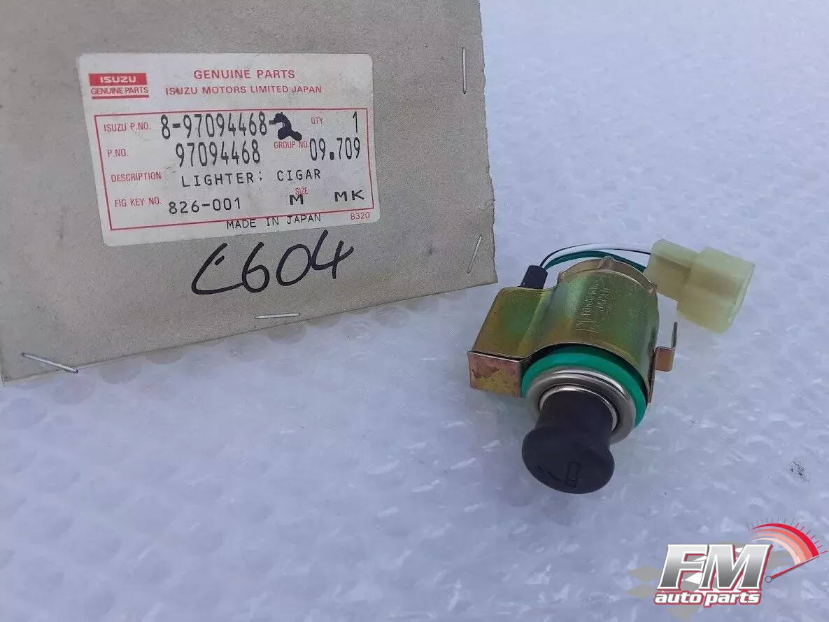 Cigarette Lighter fits Isuzu Pickup Trooper Chevrolet LUV 8970944682 Genuine Cigarette Lighter fits Isuzu Pickup Trooper Chevrolet LUV 8970944682 Genuine