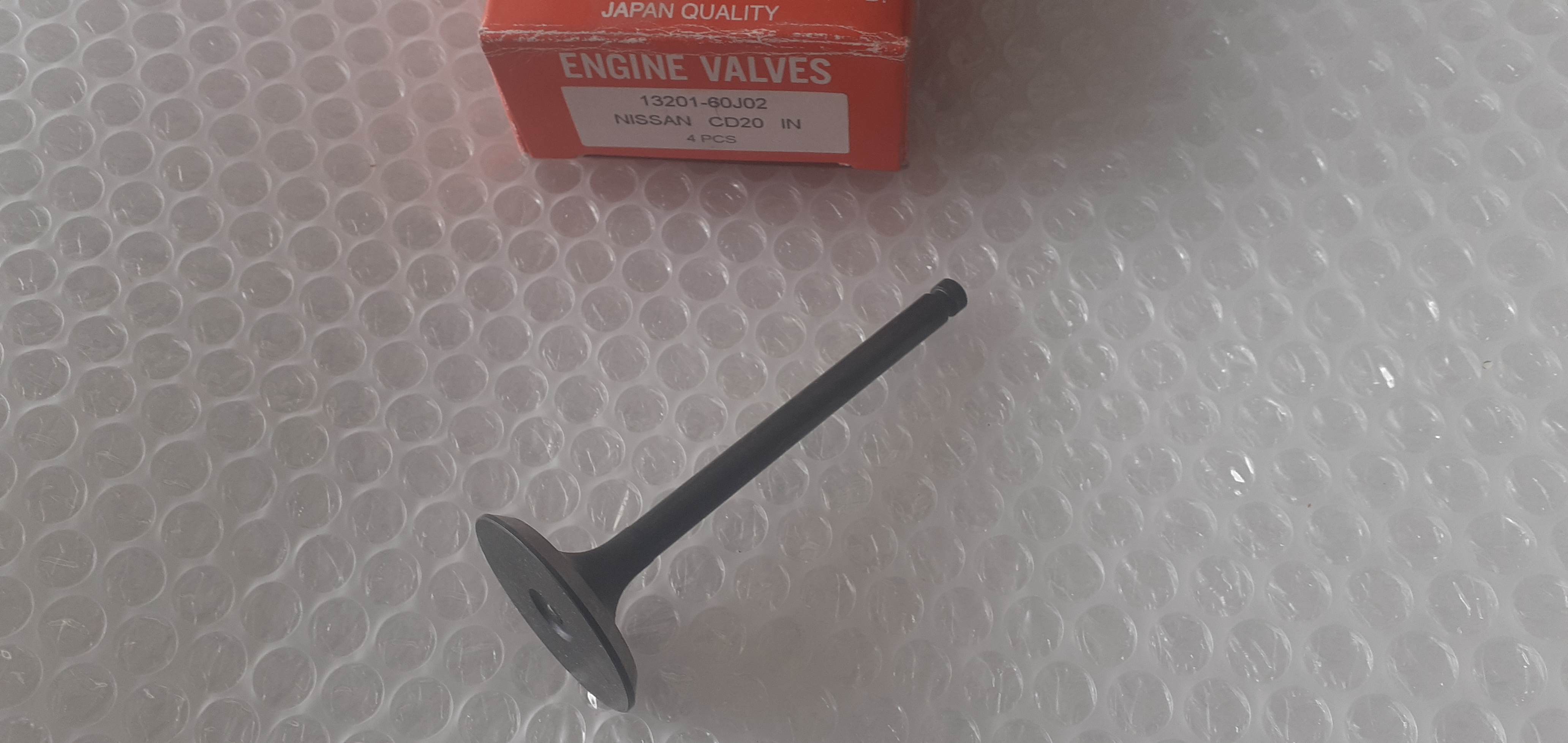 4x Intake Inlet Valve fits Nissan CD20 39.1x7x99.80 13201-60J02 4x Intake Inlet Valve fits Nissan CD20 39.1x7x99.80 13201-60J02