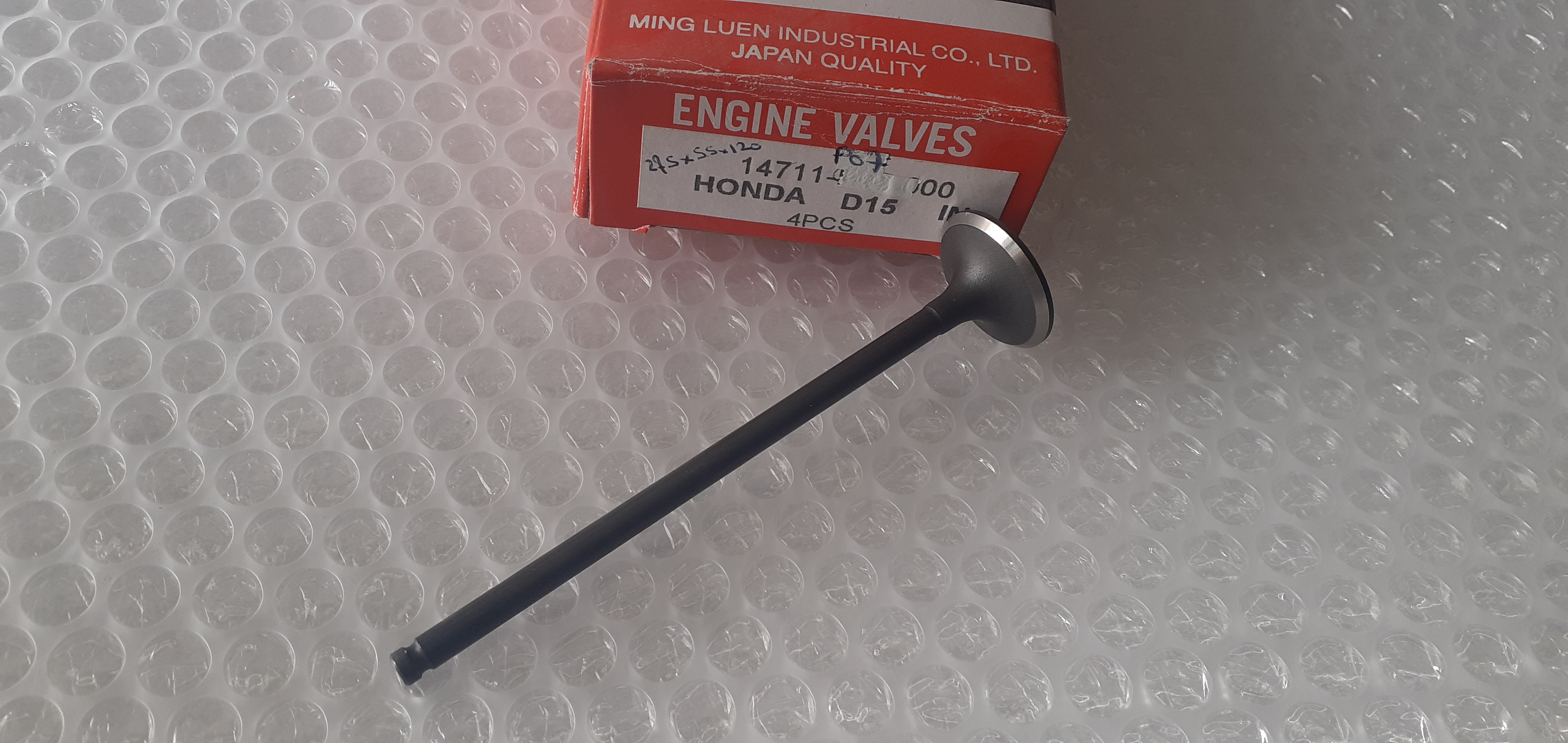 4x Intake Inlet Valve fits Honda D15 VTEC 27.5x5.5x120 14711-P07-000 4x Intake Inlet Valve fits Honda D15 VTEC 27.5x5.5x120 14711-P07-000