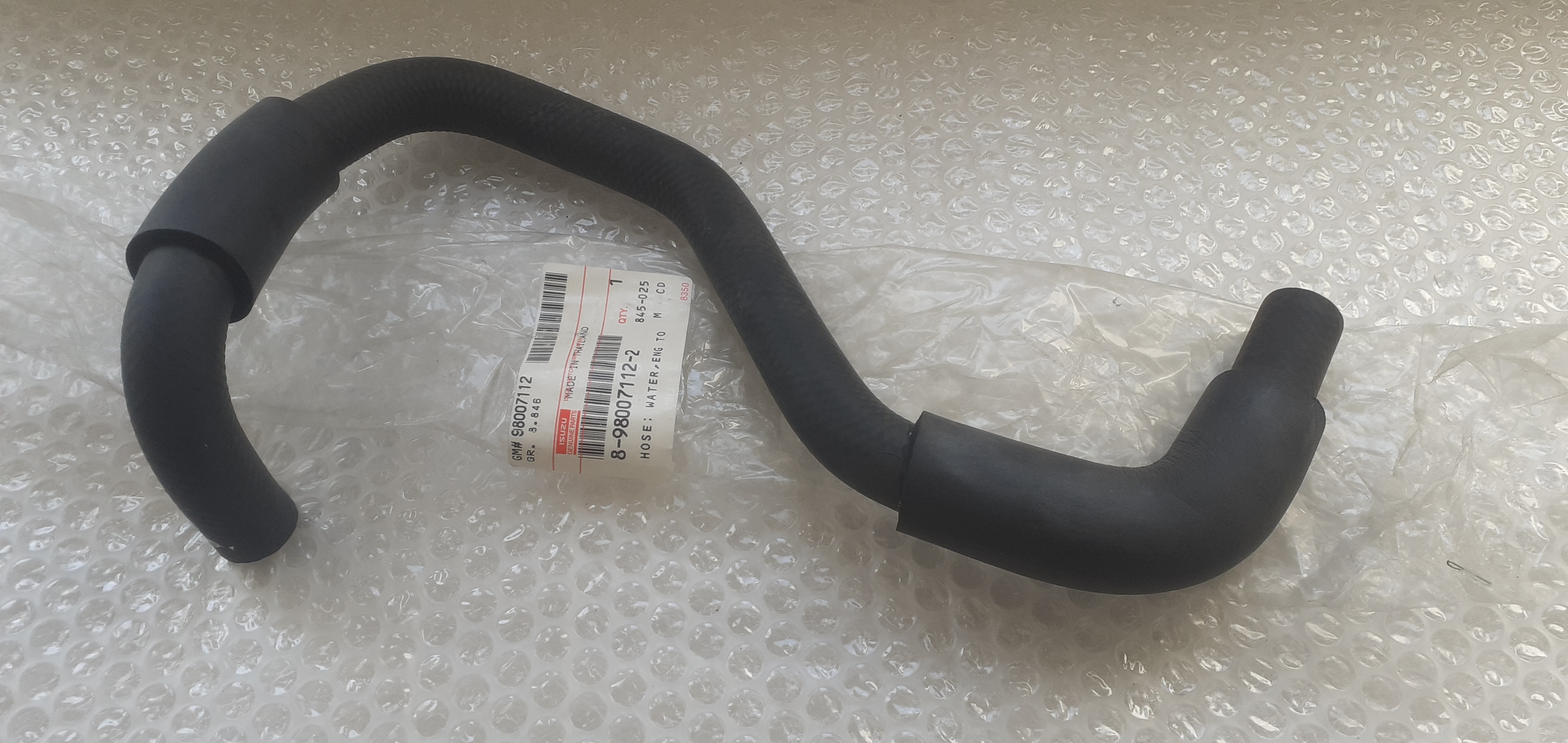 Heater Hose fits Isuzu D-Max Rodeo Denver 8980071122 Genuine Heater Hose fits Isuzu D-Max Rodeo Denver 8980071122 Genuine