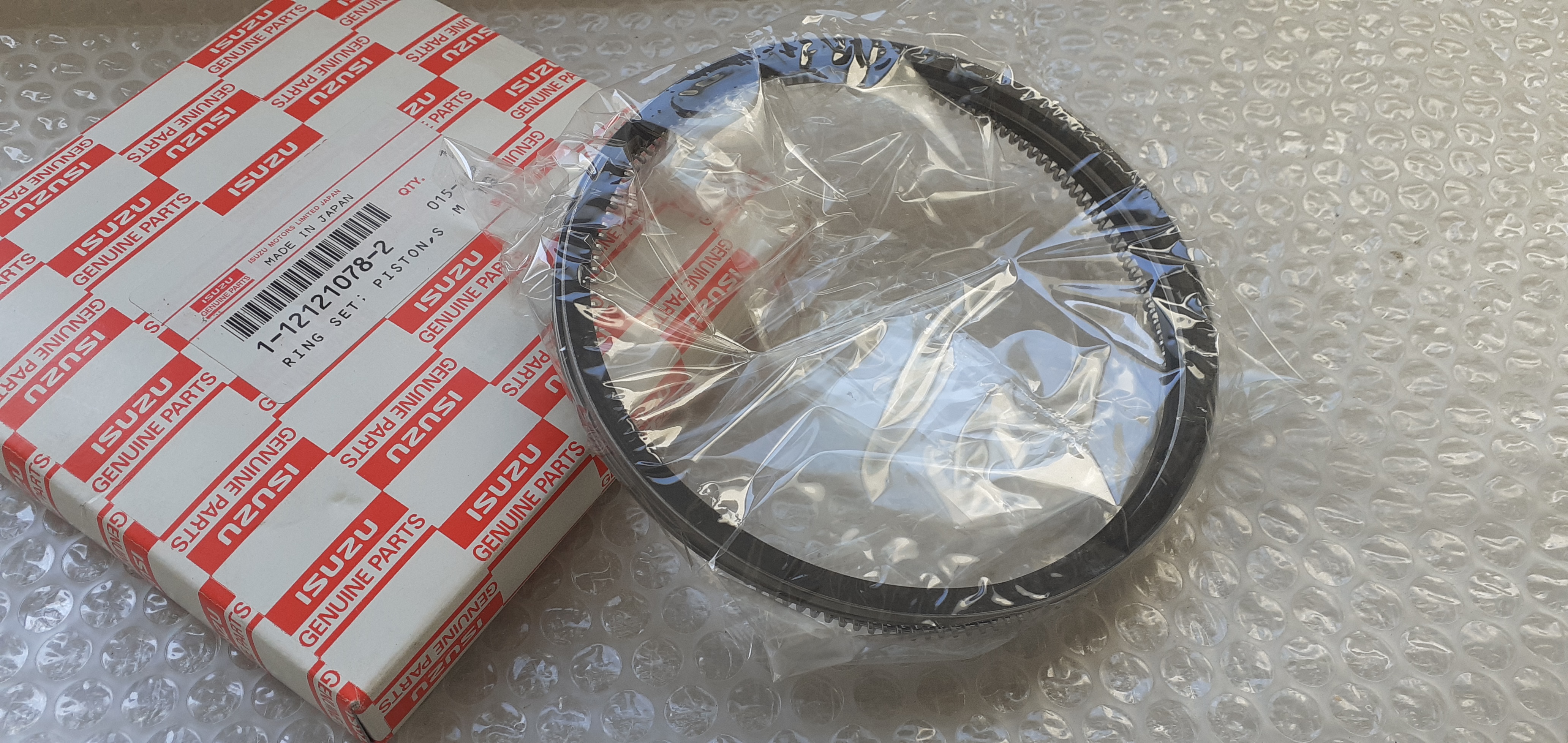 6x Piston Rings Set fits Isuzu 6RB1 1121210782 Genuine 6x Piston Rings Set fits Isuzu 6RB1 1121210782 Genuine