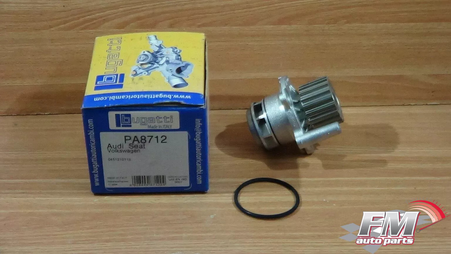 Water Pump fits VW Polo Lupo Skoda Fabia Seat Ibiza Ford Galaxy Audi A3 TDi PA8712 Water Pump fits VW Polo Lupo Skoda Fabia Seat Ibiza Ford Galaxy Audi A3 TDi PA8712