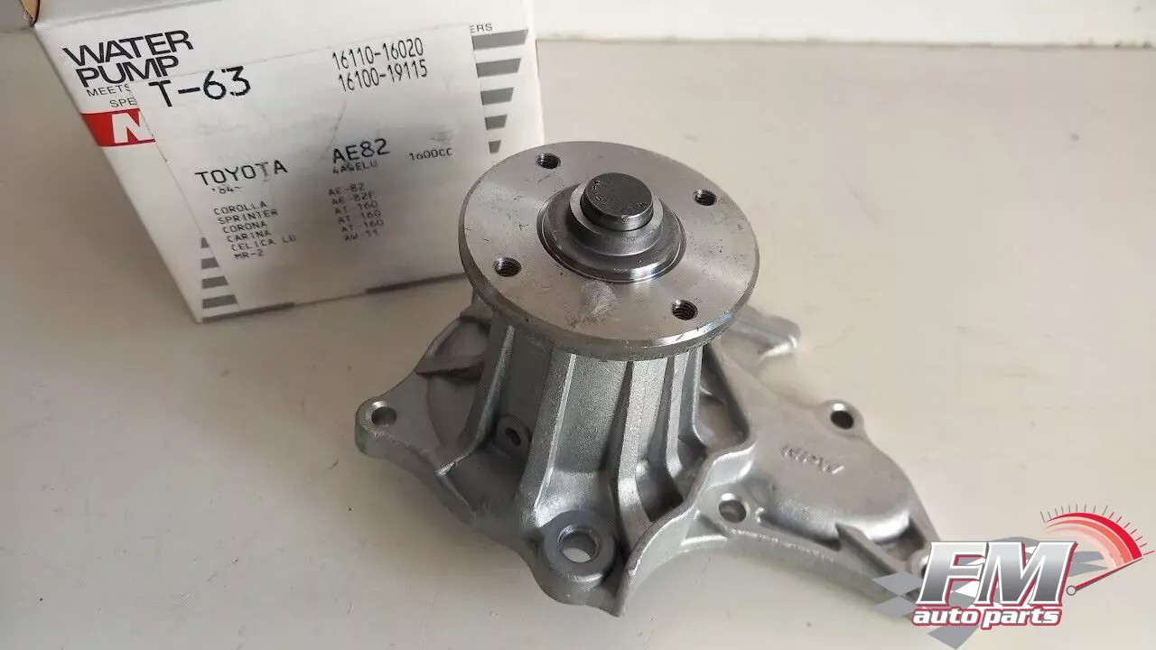 Water Pump fits Toyota Corolla Celica MR2 4AGE 4AGZE T-63 Water Pump fits Toyota Corolla Celica MR2 4AGE 4AGZE T-63