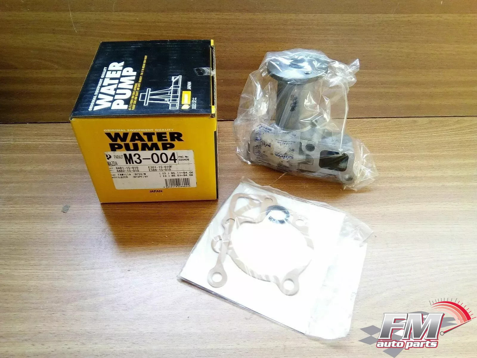 Water Pump fits Mazda 323 Familia Ford Laser BD BF3P BF5P BW E1 E3 E5 engines M3-004 Water Pump fits Mazda 323 Familia Ford Laser BD BF3P BF5P BW E1 E3 E5 engines M3-004