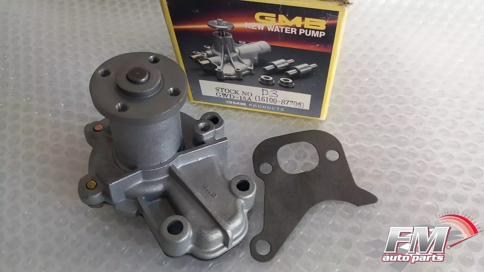 Water Pump fits Daihatsu Fellow Cuore Charade AB10 AB30 CB engines 550cc 1000cc 16100-87706