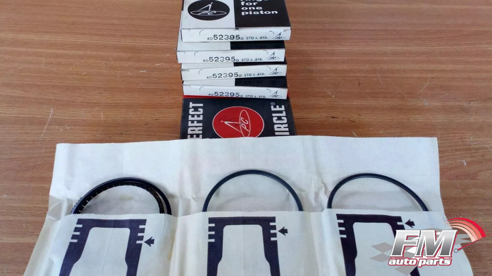 Piston Rings Set fits Vauxhall Viva 1159cc 77.79mm STD 40523950