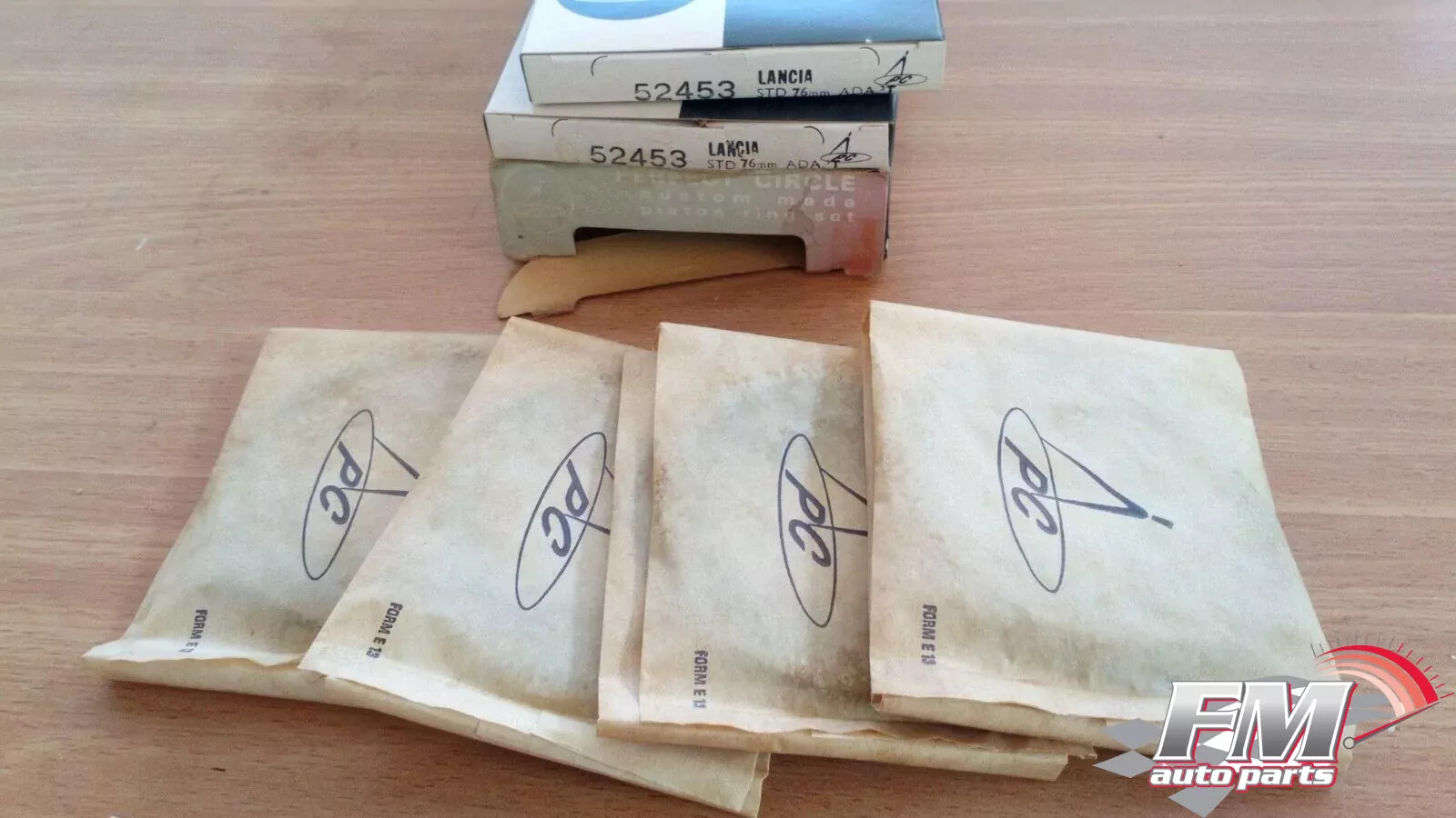 Piston Rings Set fits Lancia Fulvia Coupe GT Berline 1216cc 76mm Bore STD 52453 Piston Rings Set fits Lancia Fulvia Coupe GT Berline 1216cc 76mm Bore STD 52453
