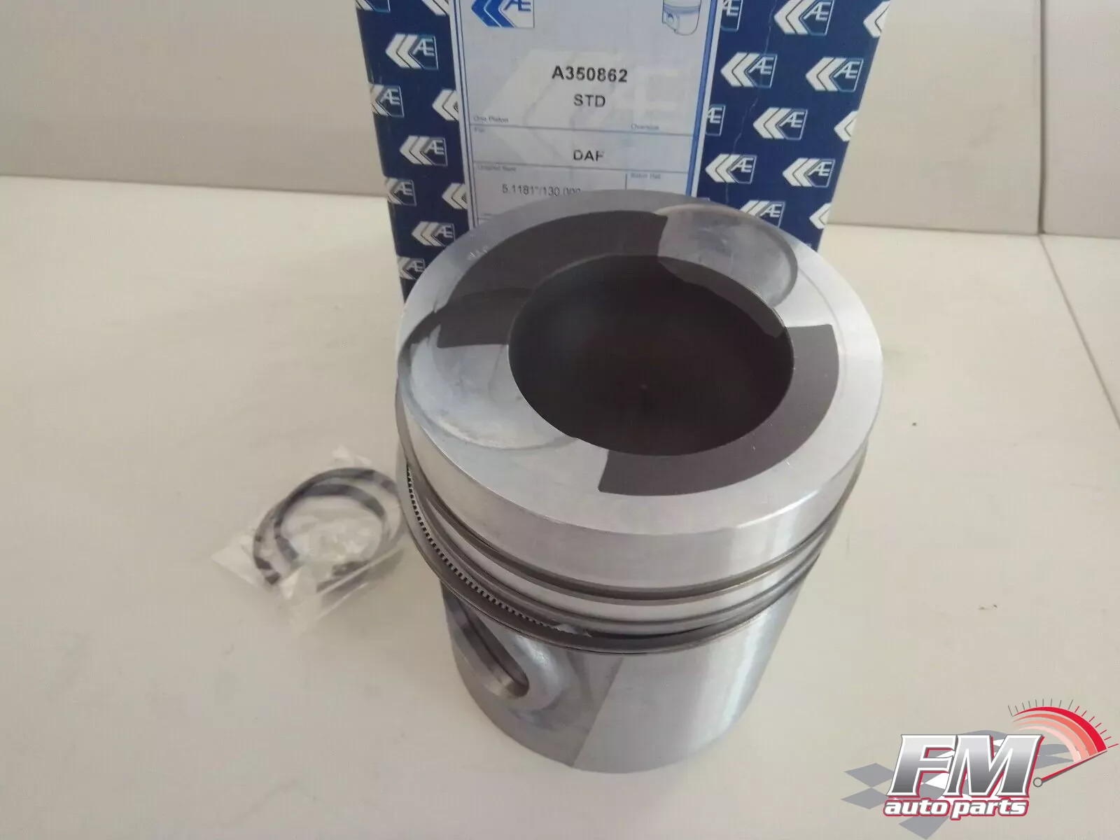 Piston fits DAF 95 Platform Truck Tractor Chassis T17 T24 T32 130mm Bore A350862/STD Piston fits DAF 95 Platform Truck Tractor Chassis T17 T24 T32 130mm Bore A350862/STD