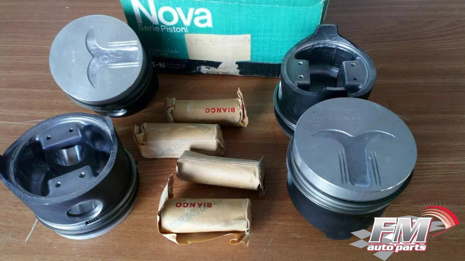 4x Pistons fits Fiat 83mm + 0.60mm Oversize 83.60mm Bore 212.306.01/60 4x Pistons fits Fiat 83mm + 0.60mm Oversize 83.60mm Bore 212.306.01/60
