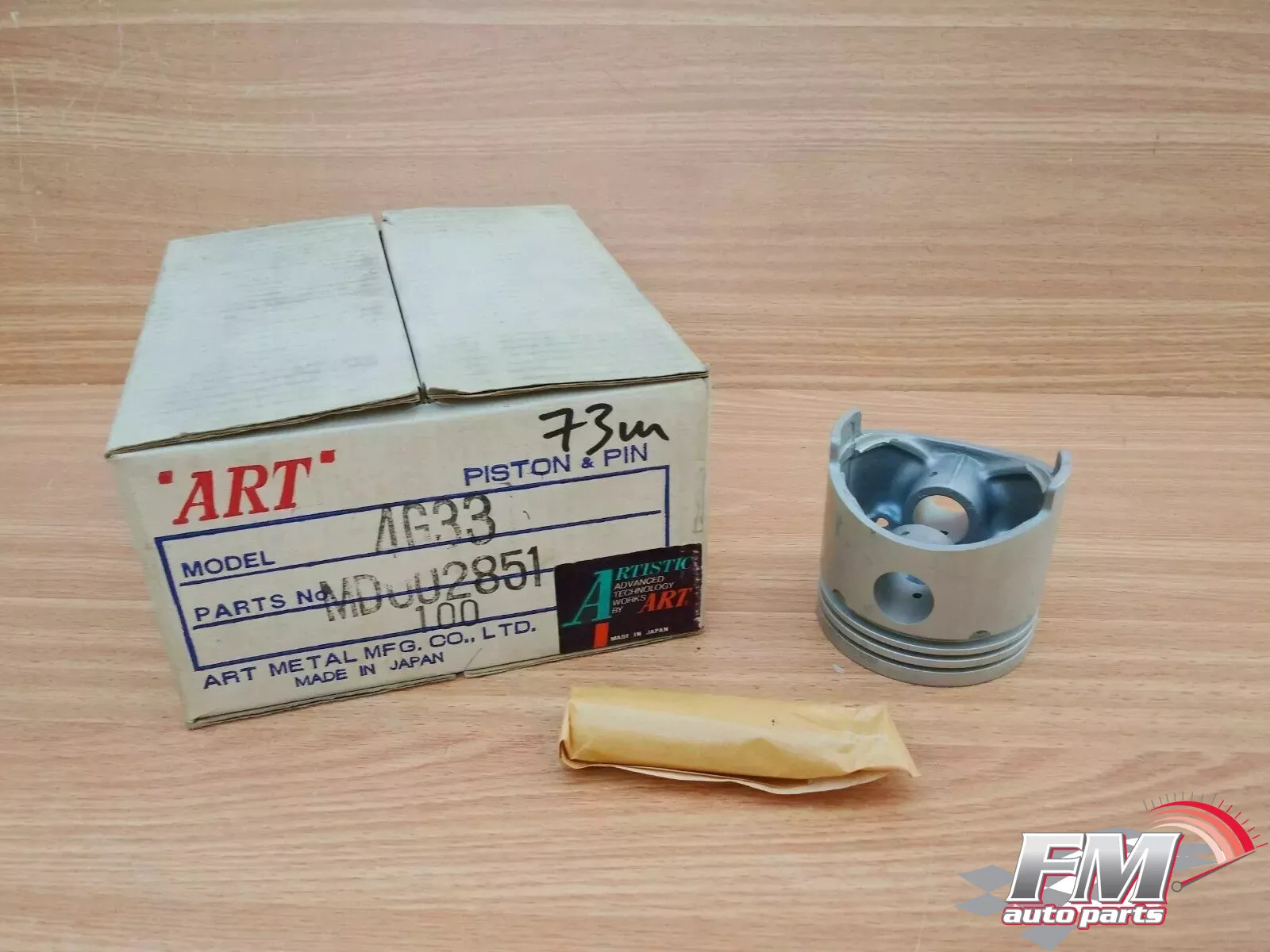 4x Pistons fits Mitsubishi Lancer Colt 4G33 73mm Oversize 74.00mm MD002851/100 4x Pistons fits Mitsubishi Lancer Colt 4G33 73mm Oversize 74.00mm MD002851/100