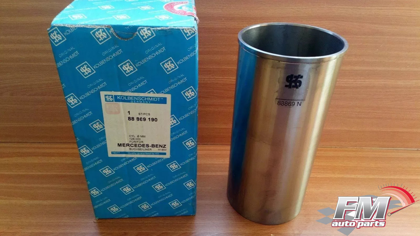 Engine Liner Cylinder Sleeve fits Mercedes OM 335 345 347 355 128mm KS-88-869-190 Engine Liner Cylinder Sleeve fits Mercedes OM 335 345 347 355 128mm KS-88-869-190