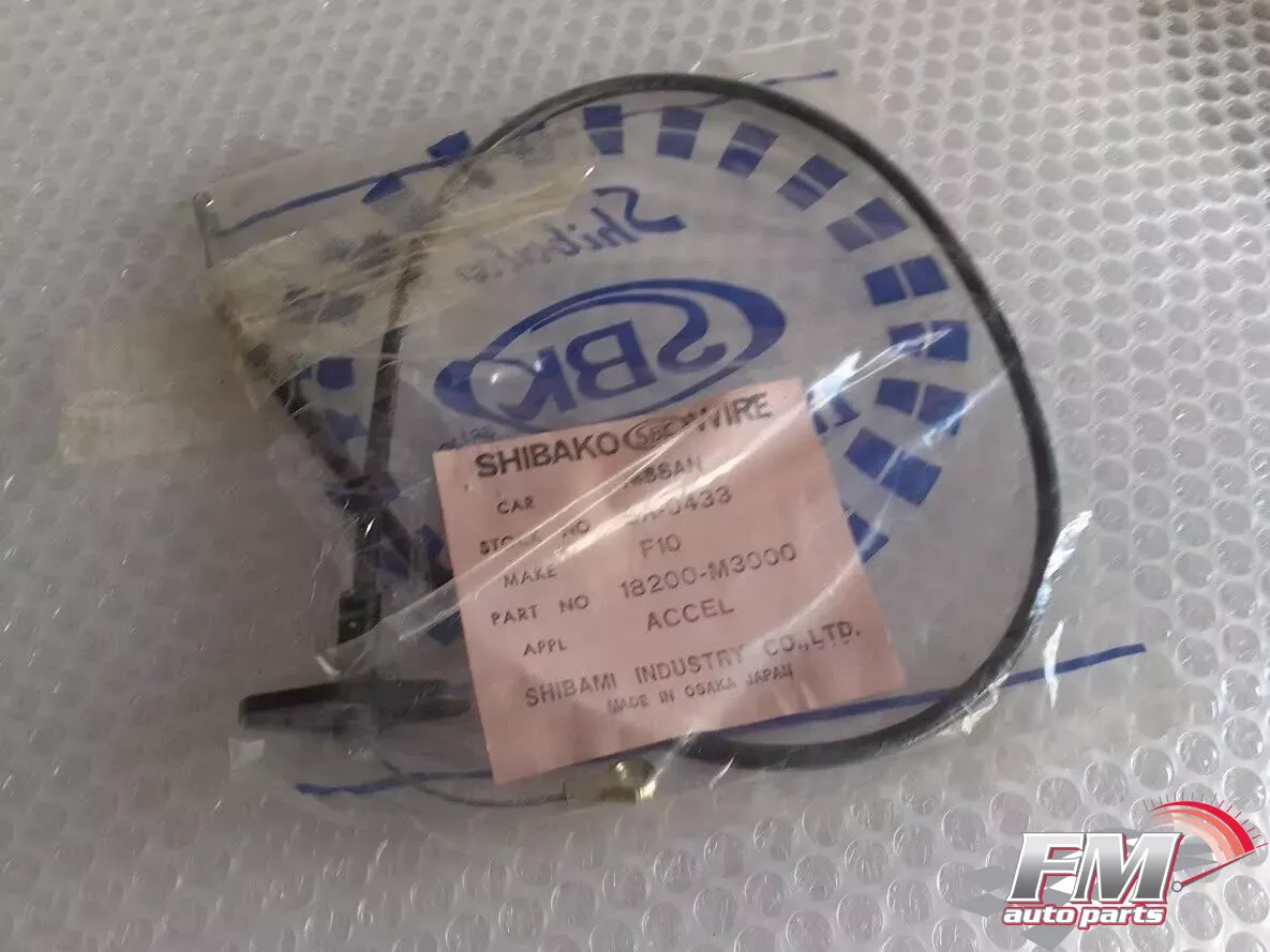 Accelerator Cable fits Datsun F10 Right Hand Drive 18200-M3000 Accelerator Cable fits Datsun F10 Right Hand Drive 18200-M3000