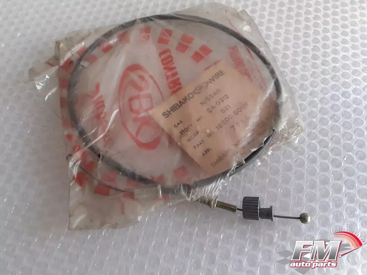 Accelerator Throttle Cable fits Datsun Pickup 521 Right Hand Drive 18200-B0101 Accelerator Throttle Cable fits Datsun Pickup 521 Right Hand Drive 18200-B0101
