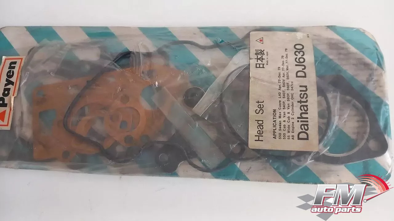 Head Set Gasket kit fits Daihatsu AB engine 547cc DJ630 Head Set Gasket kit fits Daihatsu AB engine 547cc DJ630