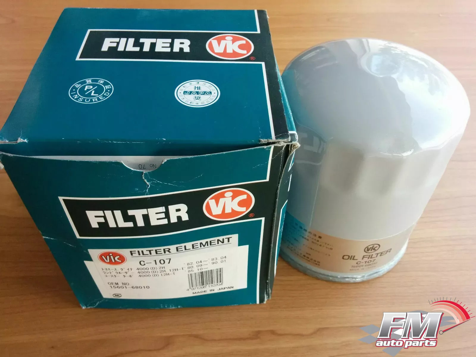 Oil Filter fits Toyota Century Coaster Dyna Toyoace Land Cruiser 1GZFE 2H 12HT C107 Oil Filter fits Toyota Century Coaster Dyna Toyoace Land Cruiser 1GZFE 2H 12HT C107