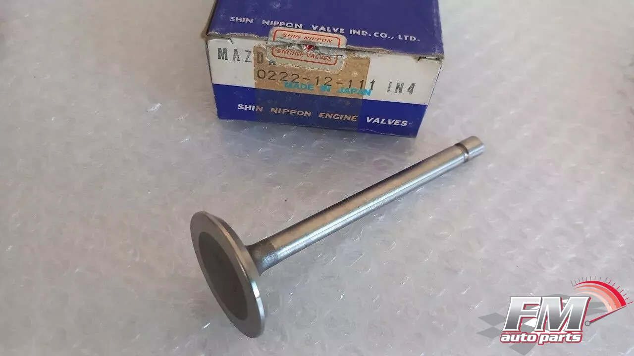 4x Intake Valve Inlet fits Mazda Familia 1500cc UB UC engine 0222-12-111 4x Intake Valve Inlet fits Mazda Familia 1500cc UB UC engine 0222-12-111
