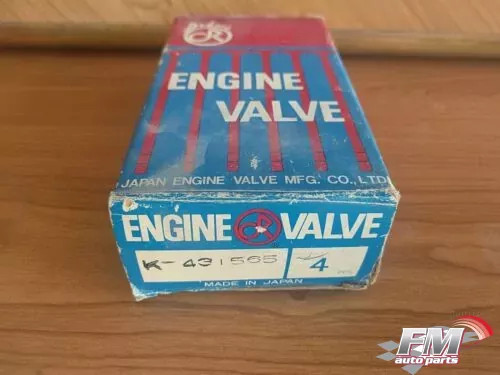 4x Intake Valves Inlet fits Mitsubishi Colt 1100 Delica T100 KE43 KE44 K431565 4x Intake Valves Inlet fits Mitsubishi Colt 1100 Delica T100 KE43 KE44 K431565