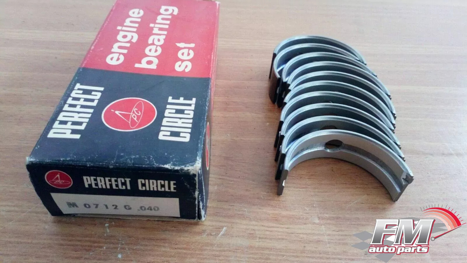 Main Bearings Crankshaft Set fits Saab 99 1968 on Oversize +040 M0712G/40 Main Bearings Crankshaft Set fits Saab 99 1968 on Oversize +040 M0712G/40
