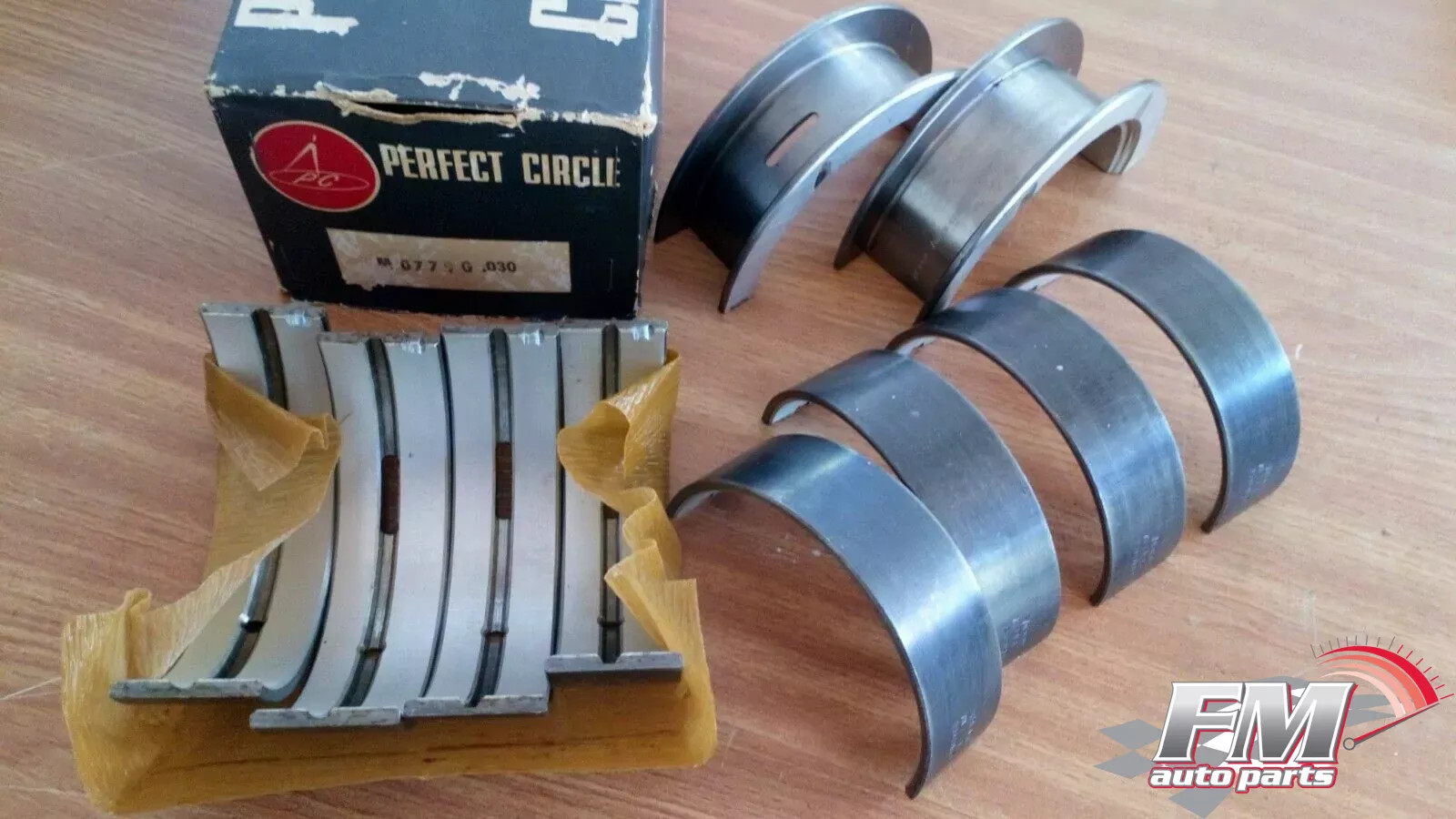 Main Bearings Crankshaft Set fits Fordson Tractor Major 5000 7000 56G D233 +030 M0779G/30 Main Bearings Crankshaft Set fits Fordson Tractor Major 5000 7000 56G D233 +030 M0779G/30