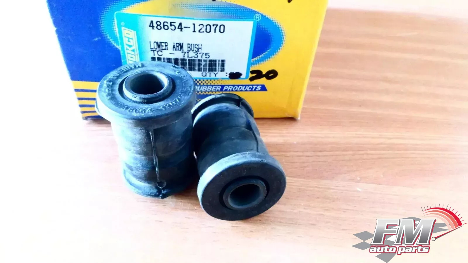 2x Control Arm Bush Lower fits Toyota Corolla AE CE 48654-12070 2x Control Arm Bush Lower fits Toyota Corolla AE CE 48654-12070
