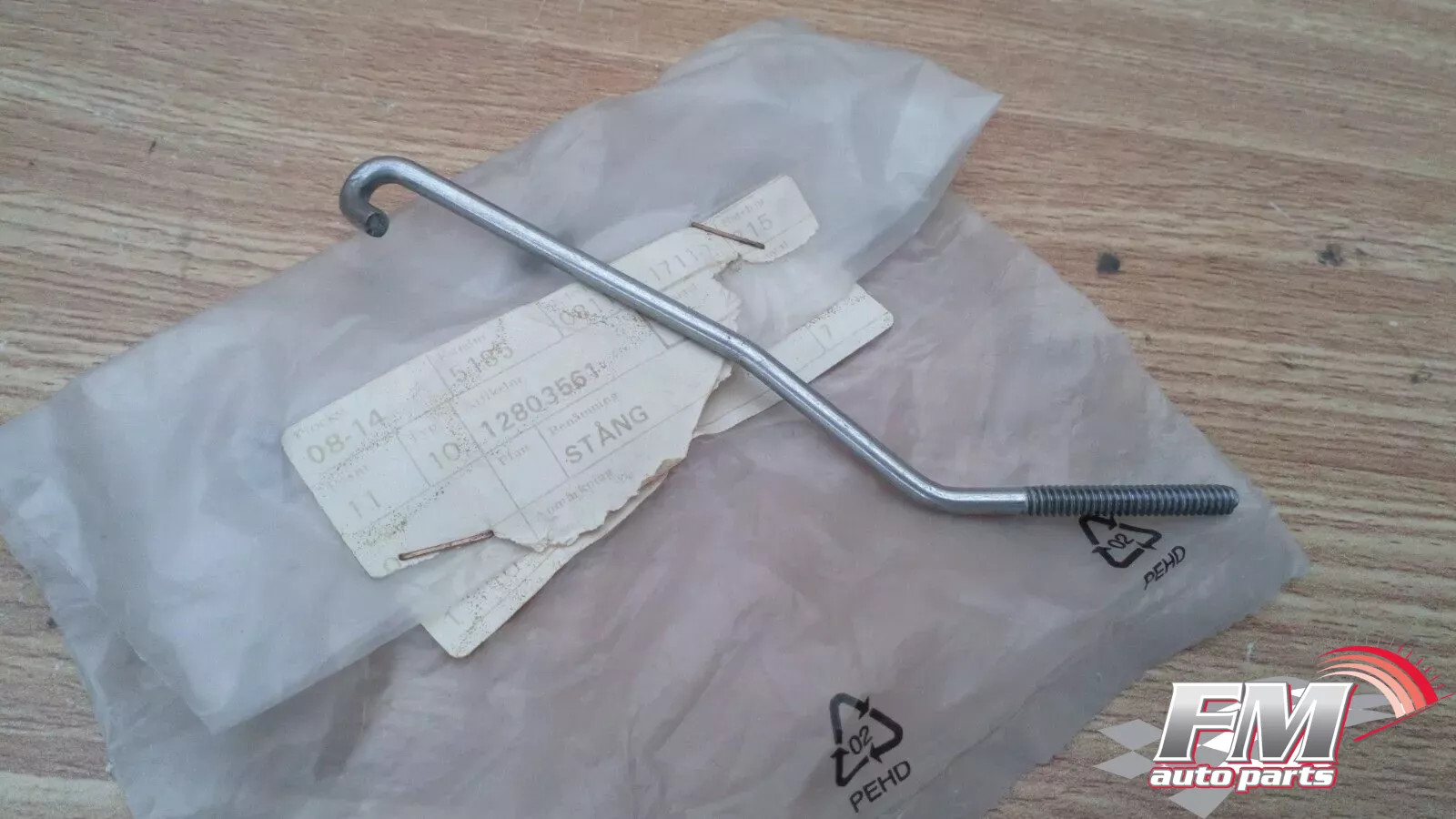 Door Lock Rod Rear Left fits Saab 9-3 9440 12803561 Genuine Door Lock Rod Rear Left fits Saab 9-3 9440 12803561 Genuine