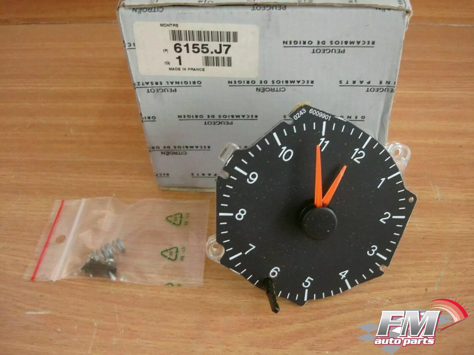 Clock fits Peugeot Citroen Expert 806 Dispatch Synergie Evasion Jumpy 6155J7 Clock fits Peugeot Citroen Expert 806 Dispatch Synergie Evasion Jumpy 6155J7