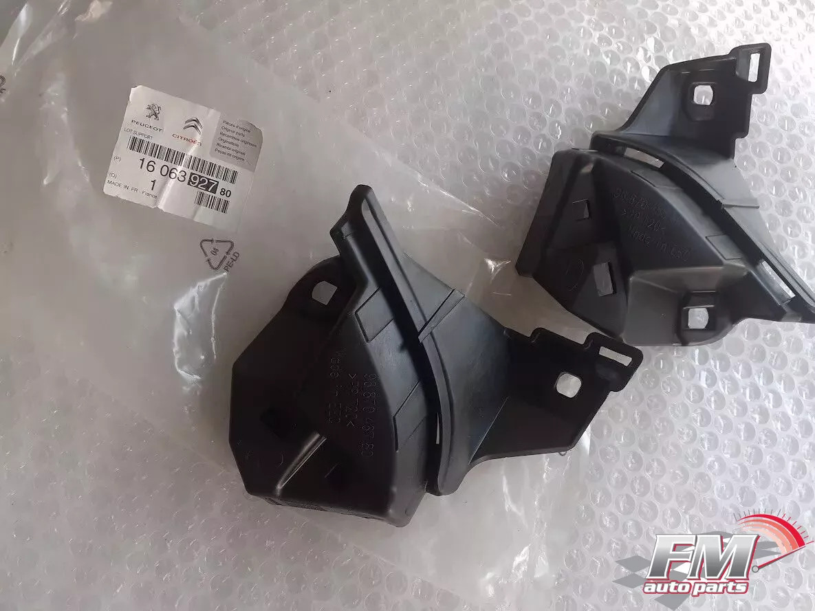 Bumper Bracket Set Rear fits Citroen DS5 1606392780 Genuine Bumper Bracket Set Rear fits Citroen DS5 1606392780 Genuine